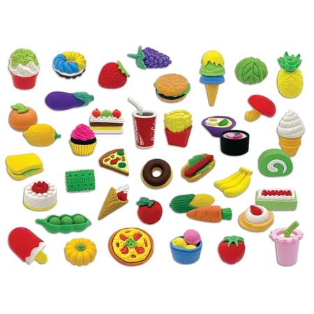 Teacher Created Resources Desk Pets - Assorted Food, 40-Pack