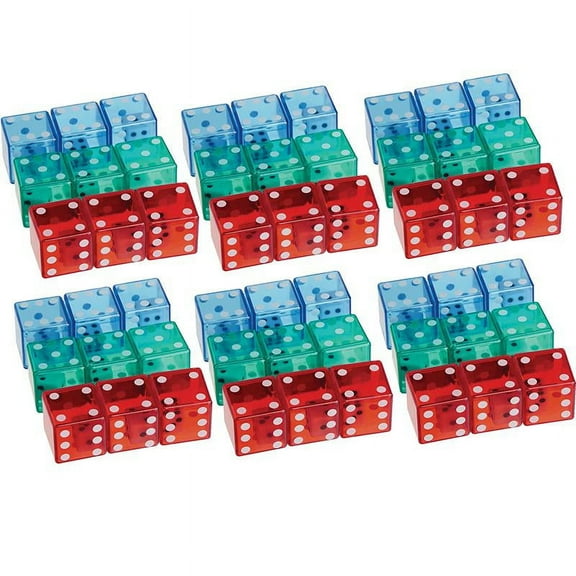 Teacher Created Resources Dice Within Dice, 9 Per Pack, 6 Packs