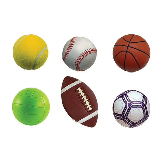 Teacher Created Resources EP-3124 Bulletin Board Accents Sports