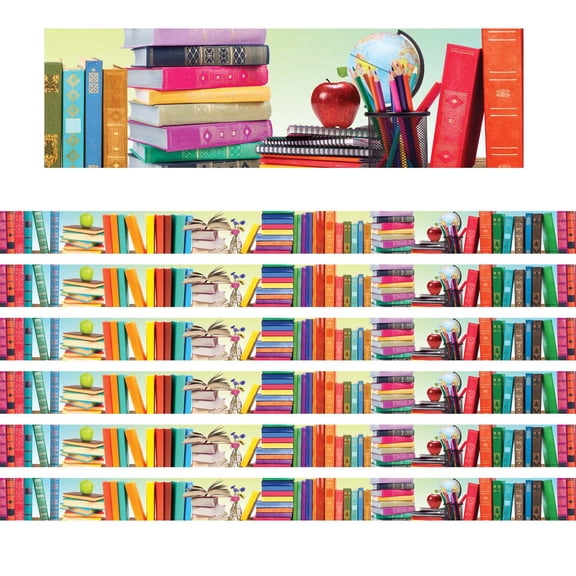 Edupress Book Parade Photo Border, 35 Feet Per Pack, 6 Packs