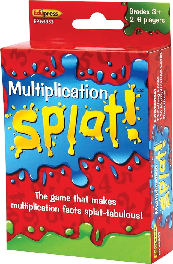 Teacher Created Resources Edupress EP63953 Math Splat Game ...