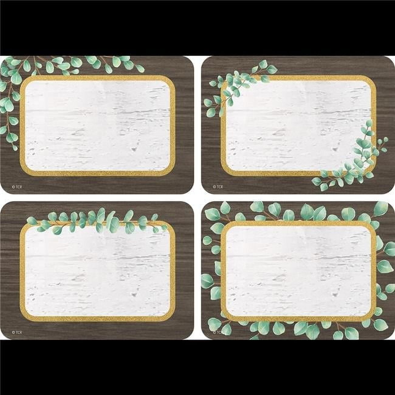 Teacher Created Resources  Eucalyptus Name Tags & Labels - Pack of 6