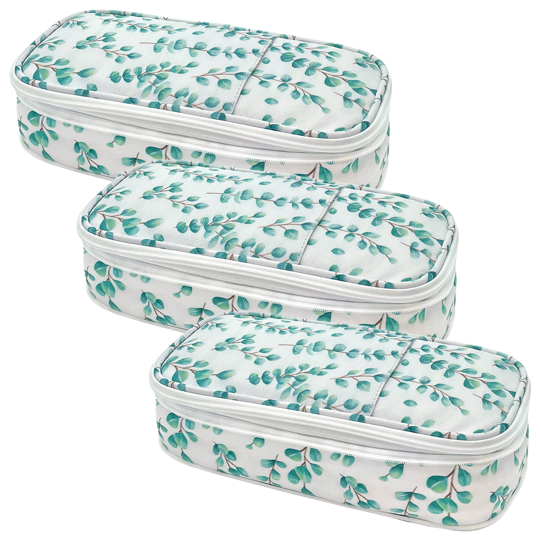 Teacher Created Resources Eucalyptus Pencil Case, Pack of 3