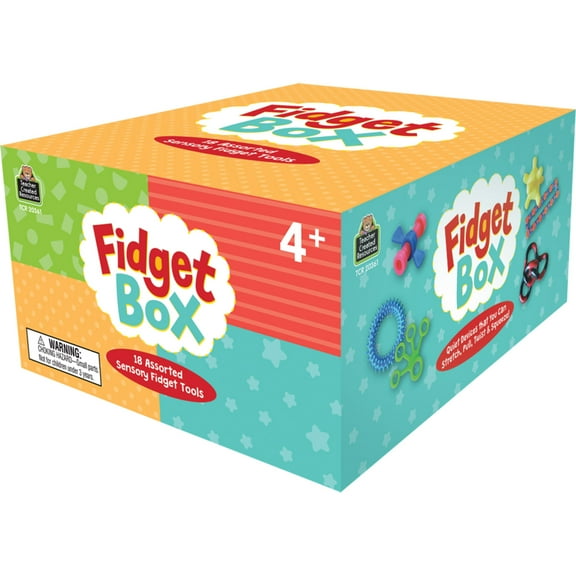 Teacher Created Resources Fidget Box, 18 Pieces
