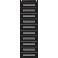 thumbnail image 1 of Teacher Created Resources File Storage Pocket Chart, 10 Pockets, Black, 14" x 58", 1 of 5
