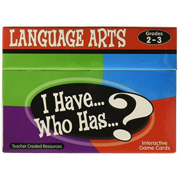 Teacher Created Resources Grades 2-3 Language Arts Game