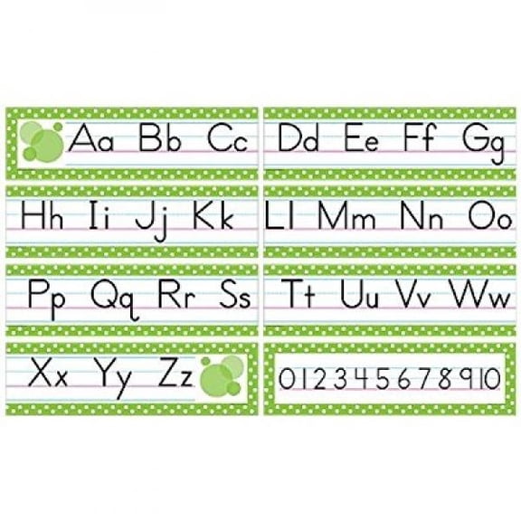 Teacher Created Resources Traditional Printing Mini Bulletin Board, Green (4088)