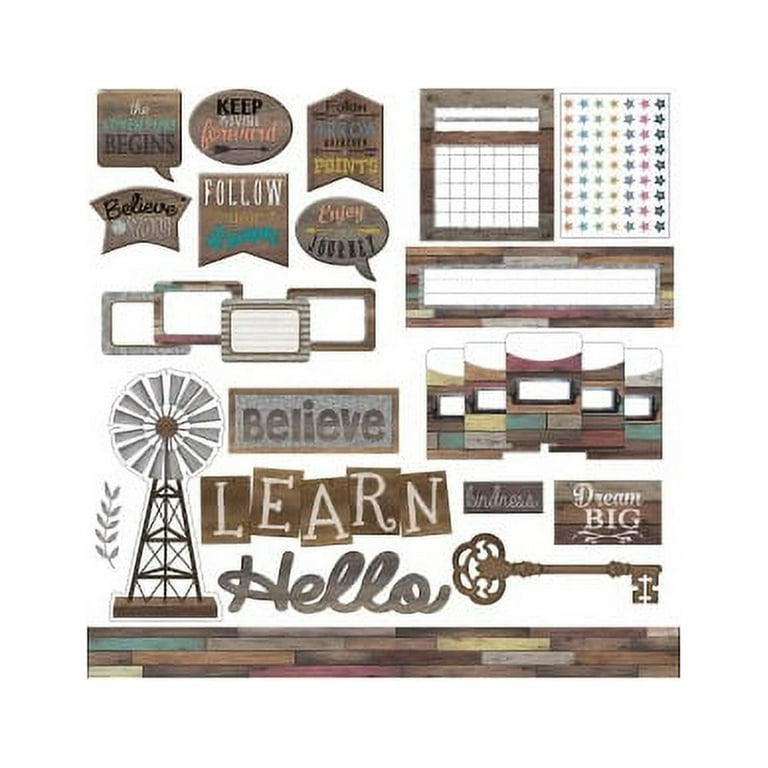 Teacher Created Resources Home Sweet Class Combo Set - Assorted - Wood, Metal - 1 / Set Teacher Created Resources Home Sweet Class Combo Set - Assorted - Wood, Metal - 1 / Set