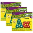 thumbnail image 1 of Teacher Created Resources Marquee Bold Block 4" Letters Combo Pack, 230 Pieces Per Pack, 3 Packs, 1 of 2
