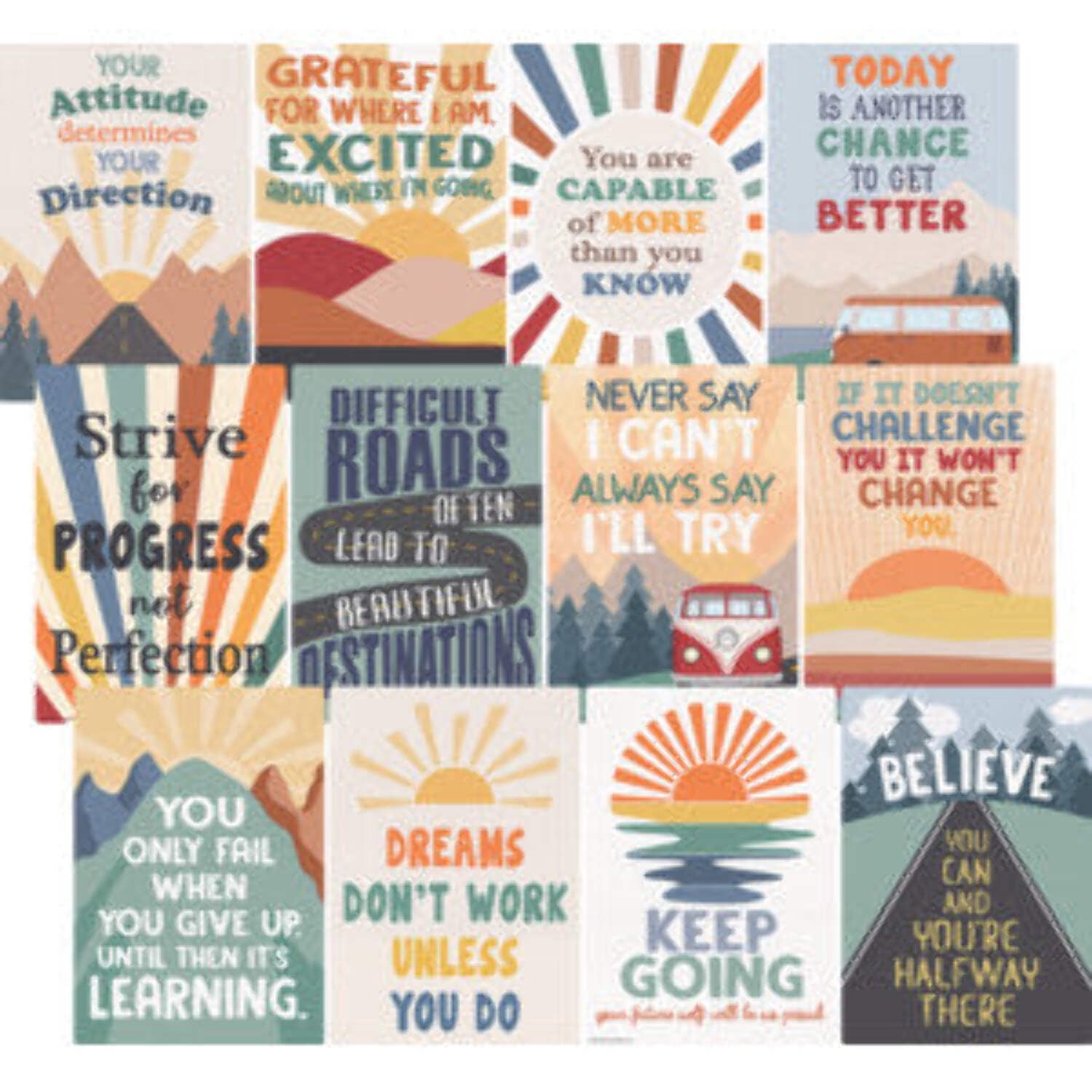 Gift Republic 30 Day Challenge Scratch Off Poster Fitness Et Exercice - Affiche 48,6 X 28 Cm Bleu