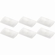 Teacher Created Resources  Plastic Multi-Purpose Storage Bin Lid, Clear, 6 Count