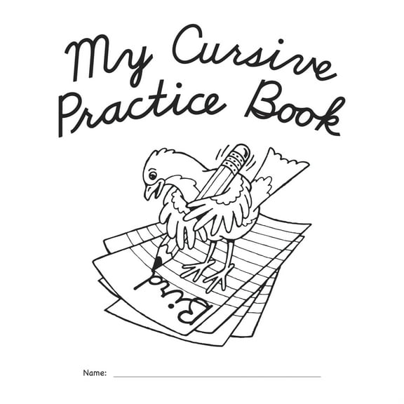 Teacher Created Resources My Own Books™: My Cursive Practice Book, 10-Pack