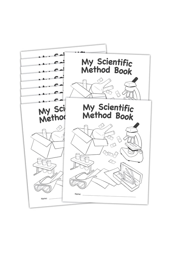 My Own Books: My Own Scientific Method Book, 10 Pack