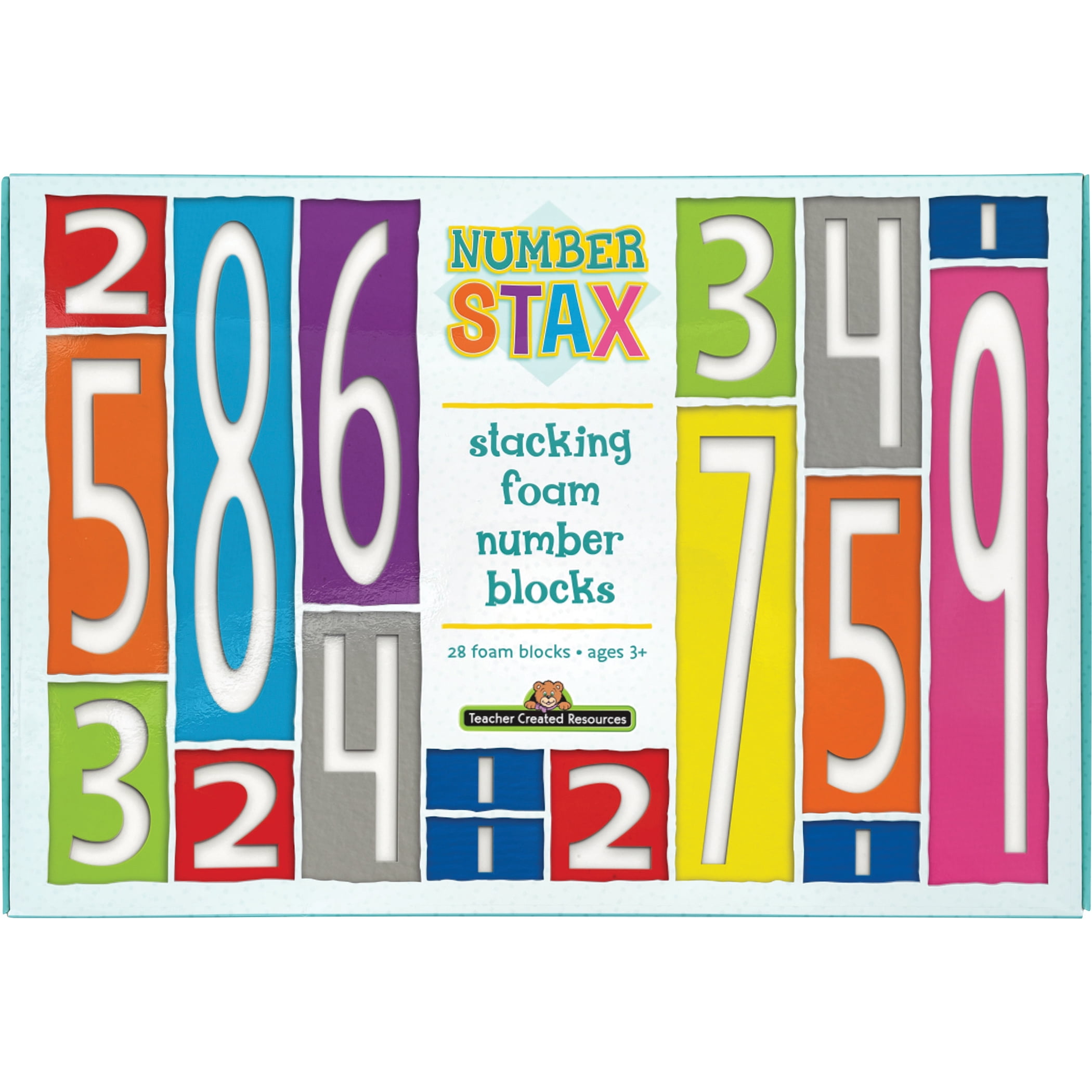 Number Stax-Stacking Foam Number Blocks [TCR20123]