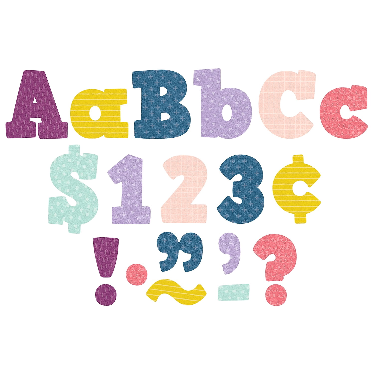 Teacher Created Resources Eucalyptus Green 4” Block Letters – 690-Piece Set For Bulletin Boards, Signs & Classroom Decor