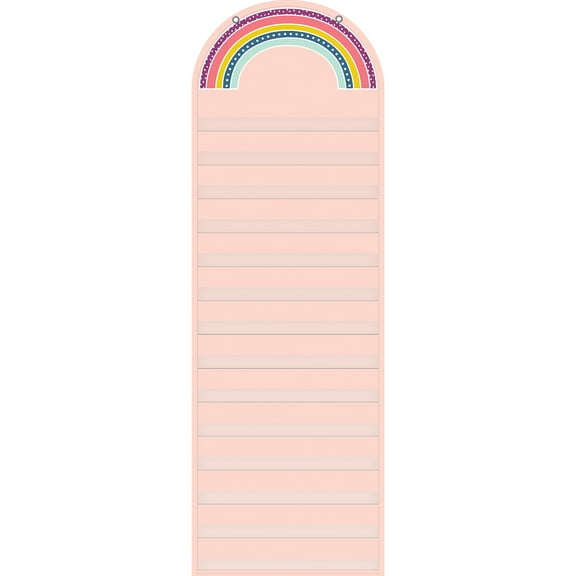 Teacher Created Resources Oh Happy Day Rainbow 14 Pocket Chart