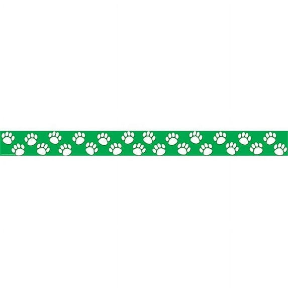 Teacher Created Resources Paw Prints Straight Border Trim