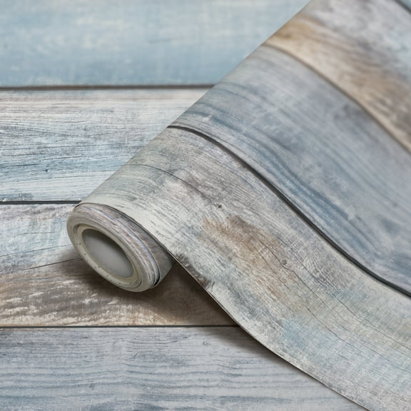 Teacher Created Resources Peel and Stick Decorative Paper Roll, 17-1/2" x 10 ft, Beachwood