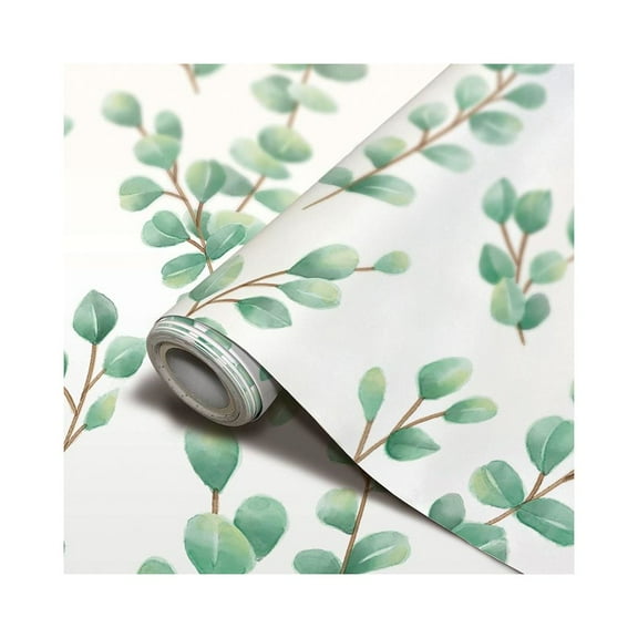 Teacher Created Resources Peel and Stick Decorative Paper Roll, 17-1/2" x 10 ft, Eucalyptus