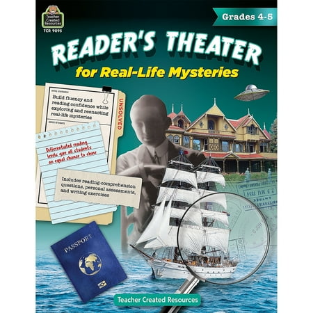 Teacher Created Resources Readers Theater for Real-Life Mysteries Grades 4-5 Activity Book TCR9095