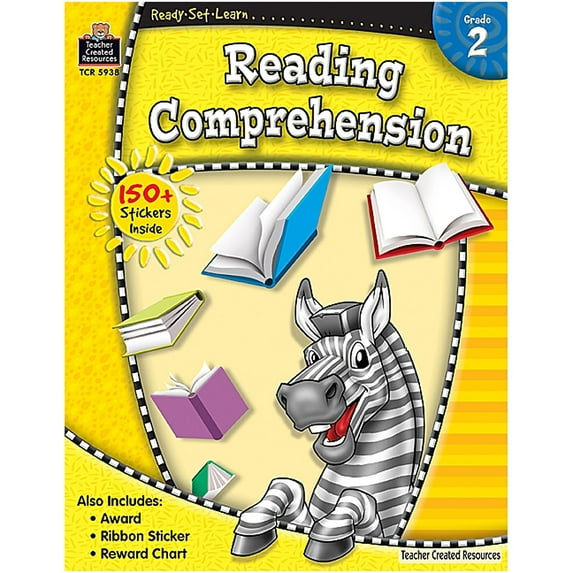 Teacher Created Resources Ready Set Learn Reading Comprehension Book Grades 2nd (TCR5938)