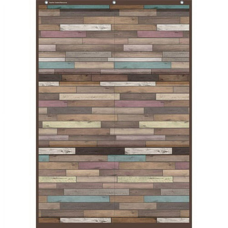 Teacher Created Resources Reclaimed Wood 6 Pocket Chart - Theme/Subject: Learning - 1 Each Teacher Created Resources Reclaimed Wood 6 Pocket Chart - Theme/Subject: Learning - 1 Each