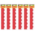 thumbnail image 1 of Teacher Created Resources Red Mini Polka Dots Border Trim, 35 Feet Per Pack, 6 Packs, 1 of 1
