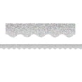 thumbnail image 1 of Teacher Created Resources Silver Sparkle Scalloped Bulletin Board Decorations, Silver, 12 Pack, 1 of 2
