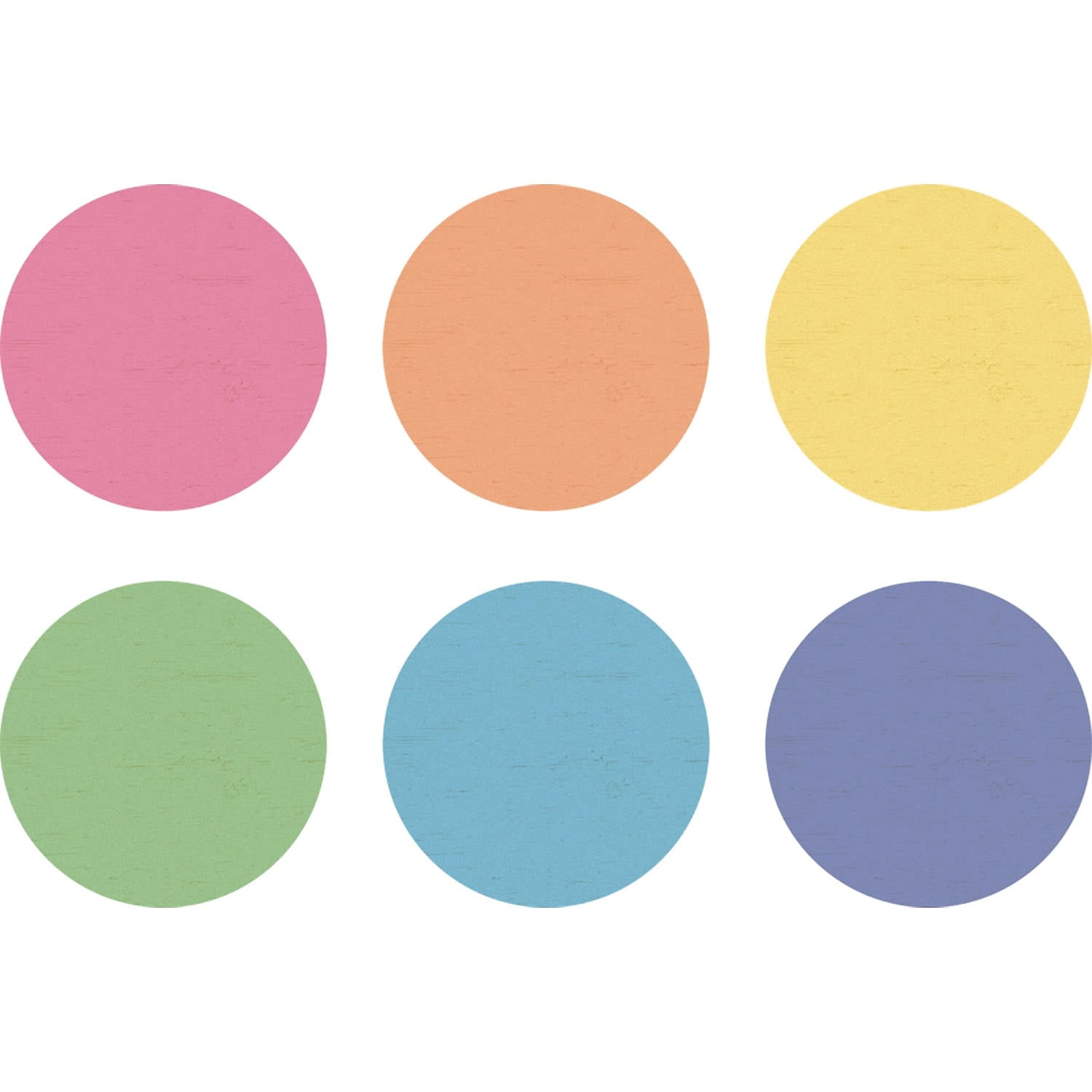 Teacher Created Resources Spot On Dry-Erase Desktop Writing Spots Painted Wood 10-1/2" Assorted