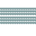 thumbnail image 1 of Teacher Created Resources Stone Blue Scalloped Border Trim, 35 Feet Per Pack, 6 Packs, 1 of 2