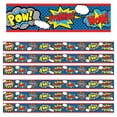 thumbnail image 1 of Teacher Created Resources Superhero Straight Border Trim, 35 Feet Per Pack, 6 Packs, 1 of 2