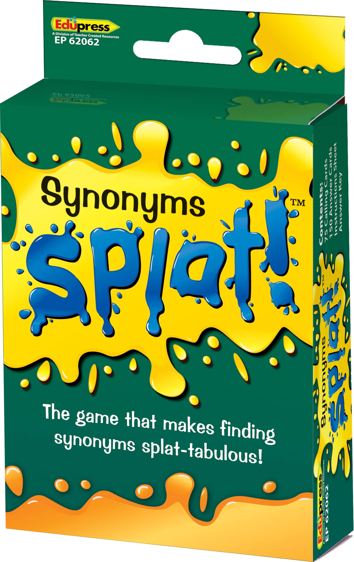 Teacher Created Resources Synonyms AIF4 Splat Game