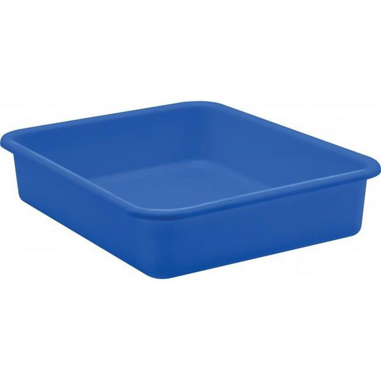 Blue Large Plastic Letter Tray