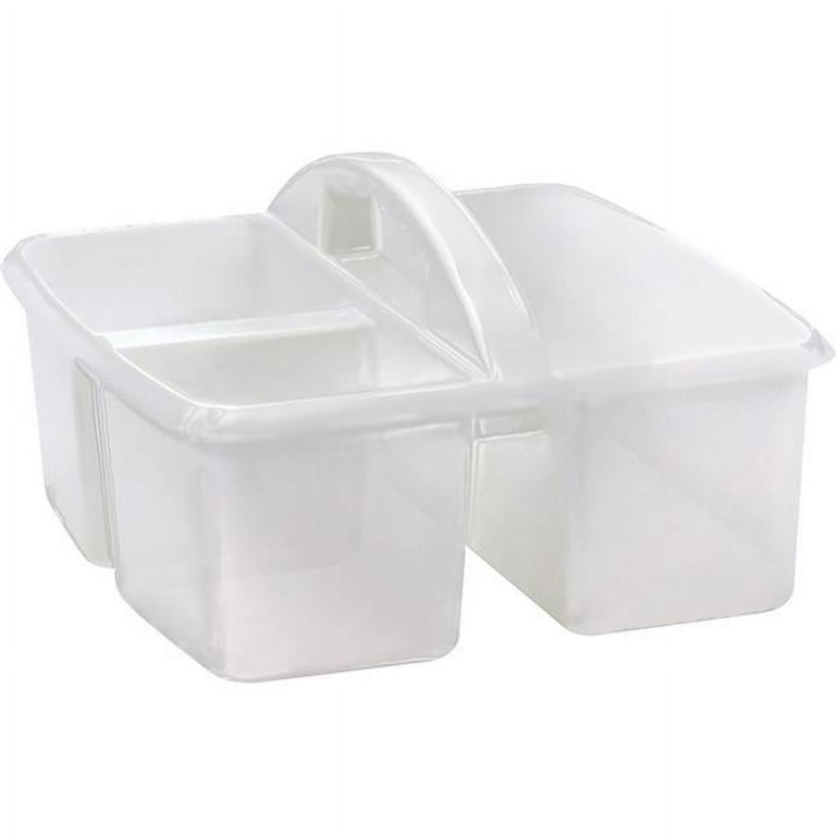 Plastic Storage Caddy, Clear - TCR20455, Teacher Created Resources