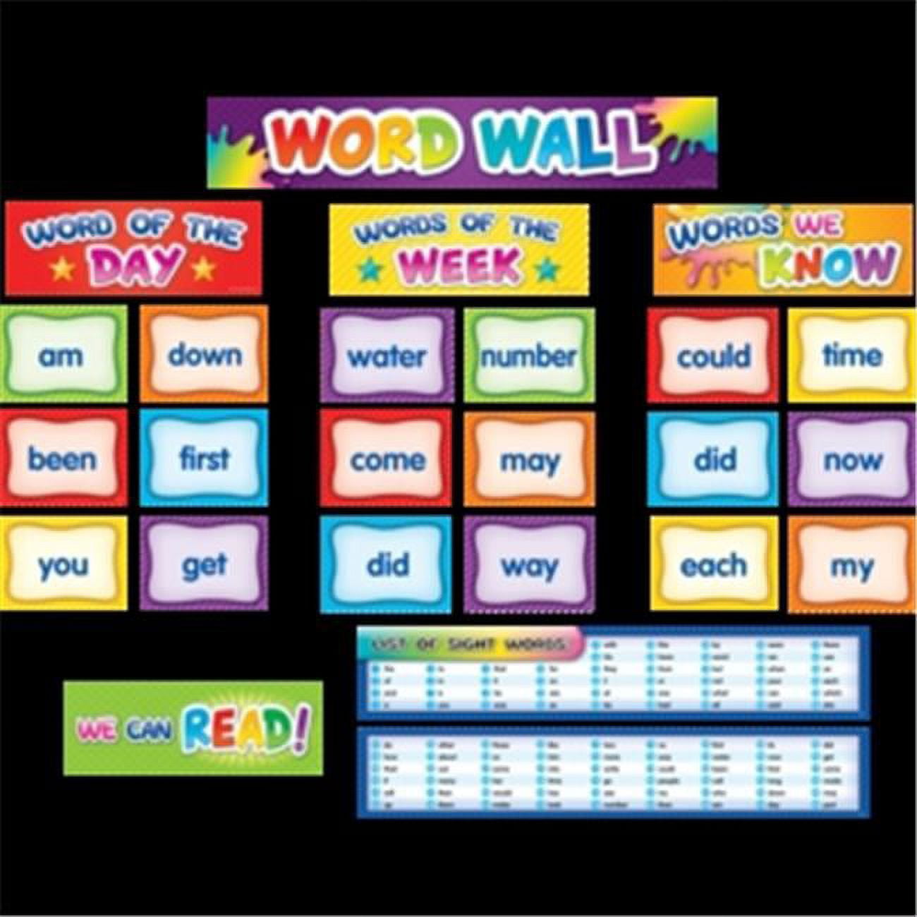 Teacher Created Resources TCR20846 Second 100 Sight Words Pocket Chart ...