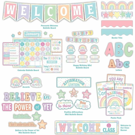 Pastel Pop Decor Set (tcr-2088713)