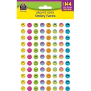 Brights 4Ever Smiley Faces Mini Stickers Valu-Pak [TCR3925]