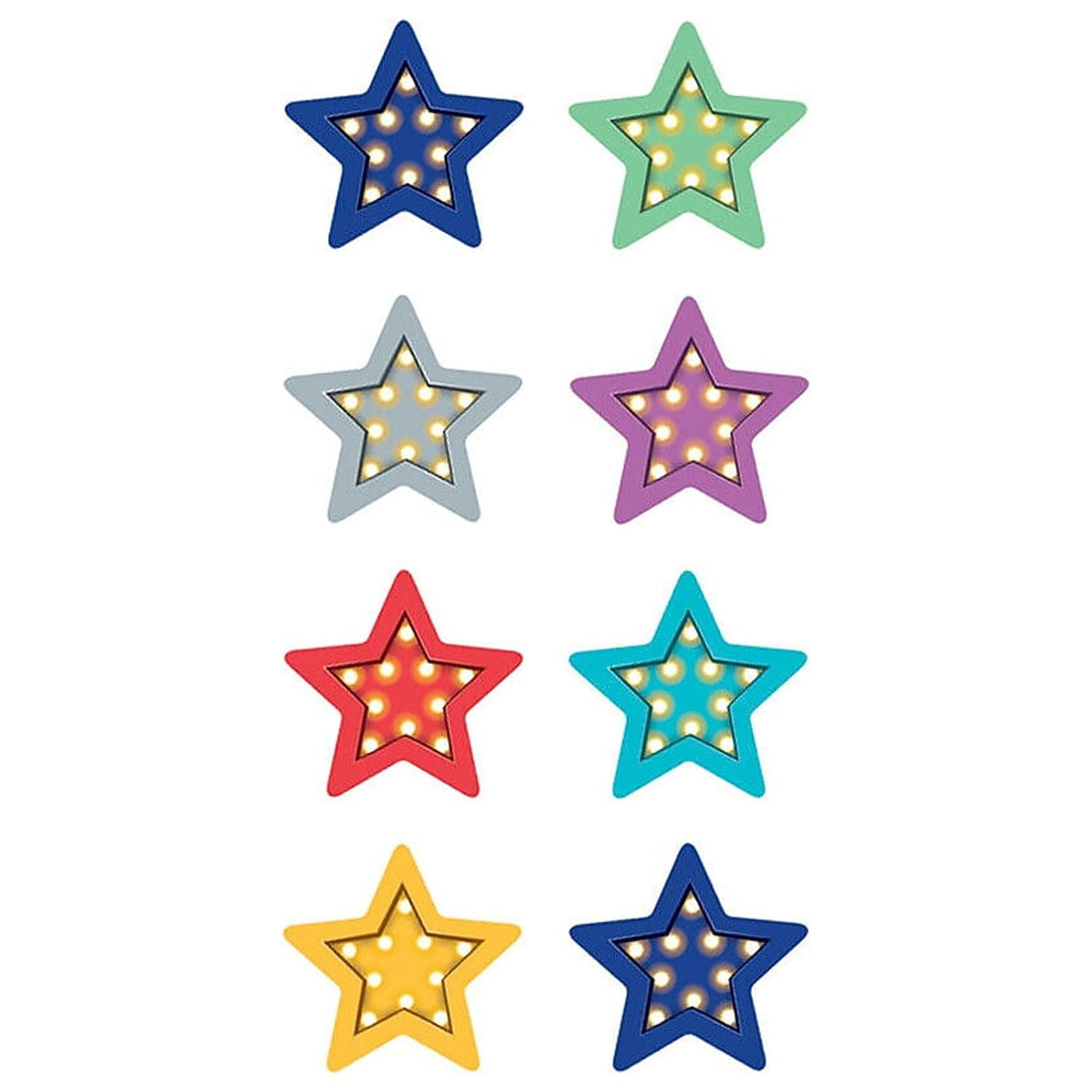 Teacher Created Resources Fancy Stars Aufkleber – 120 Stück, Ca. 2,5 Cm, Säurefrei
