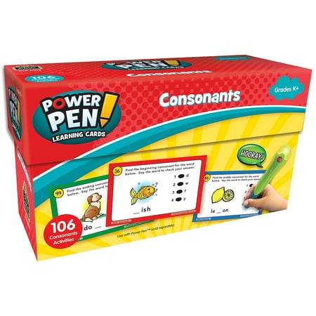 Teacher Created Resources TCR6103 Power Pen Learning Cards - Consonants