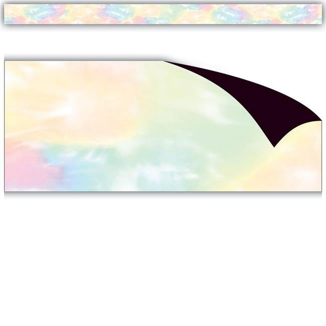Pastel Pop Tie-Dye Magnetic Classroom Border, 24 Feet