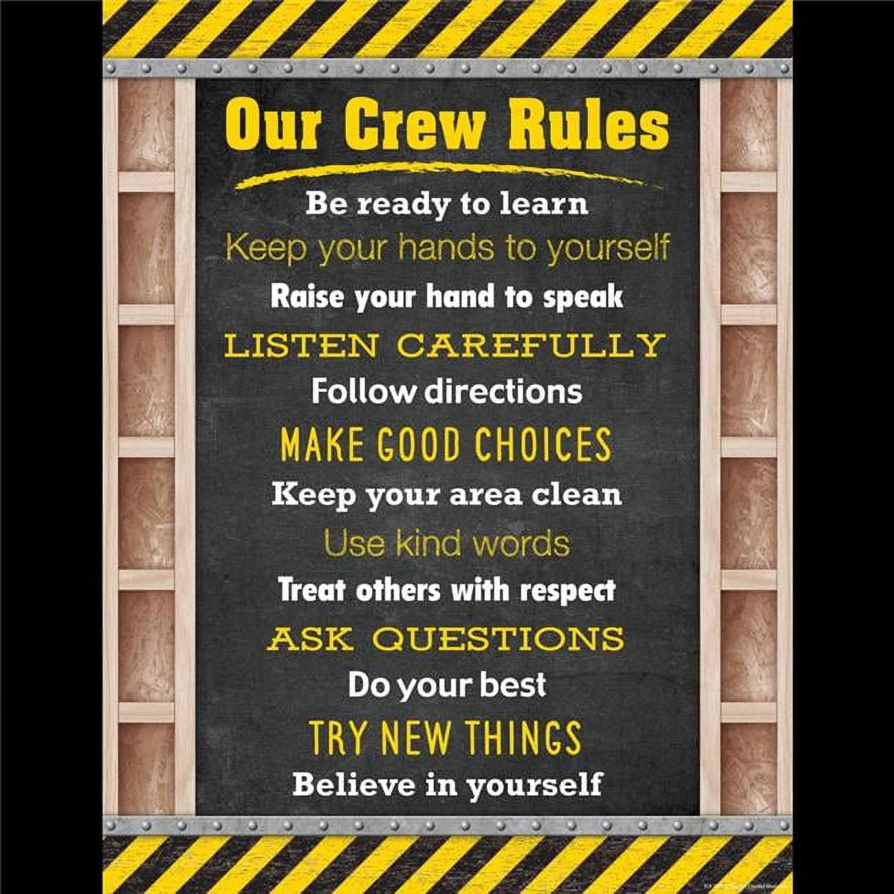 The Crew Rules.pdf Teacher Created Resources TCR7945 Under Construction Our Crew Rules ...