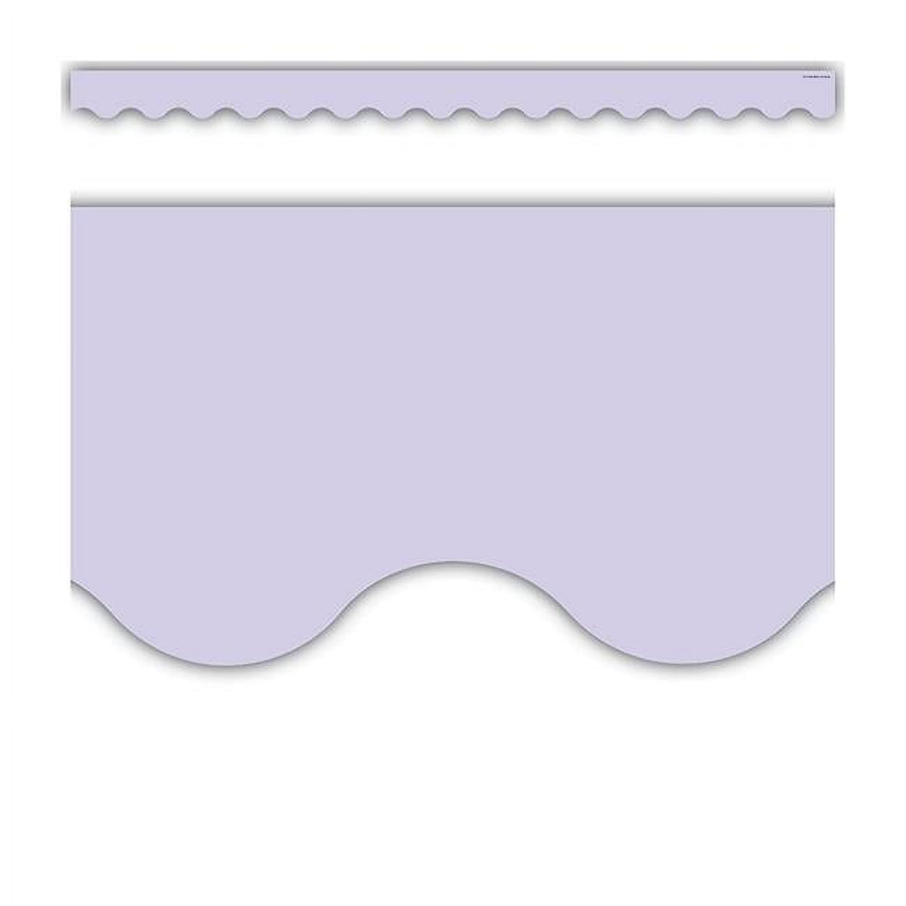 Teacher Created Resources Bordo Decorativo Per Aula A Onde, Colore Lavanda, 12 Pezzi Per 10,7 Metri
