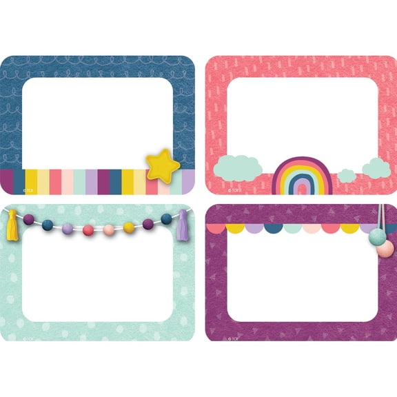Teacher Created Resources TCR9057 Oh Happy Day Name Tags & Labels