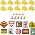 thumbnail image 1 of Teacher Created Resources Under Construction Accent Set Durable, Long Lasting - 0.10" Height x 6" Width x 6" Length - Multicolor - 96 / Set, 1 of 2