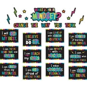 Teacher Created Resources What is Your Mindset Bulletin Board Decorations, Multicolor, 28 Count