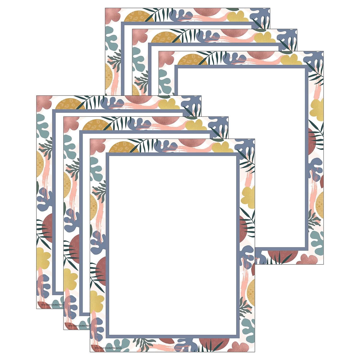 Computer Paper Packs Teacher Created Resources Wonderfully Wild Computer Paper, 50 Per Pack ...