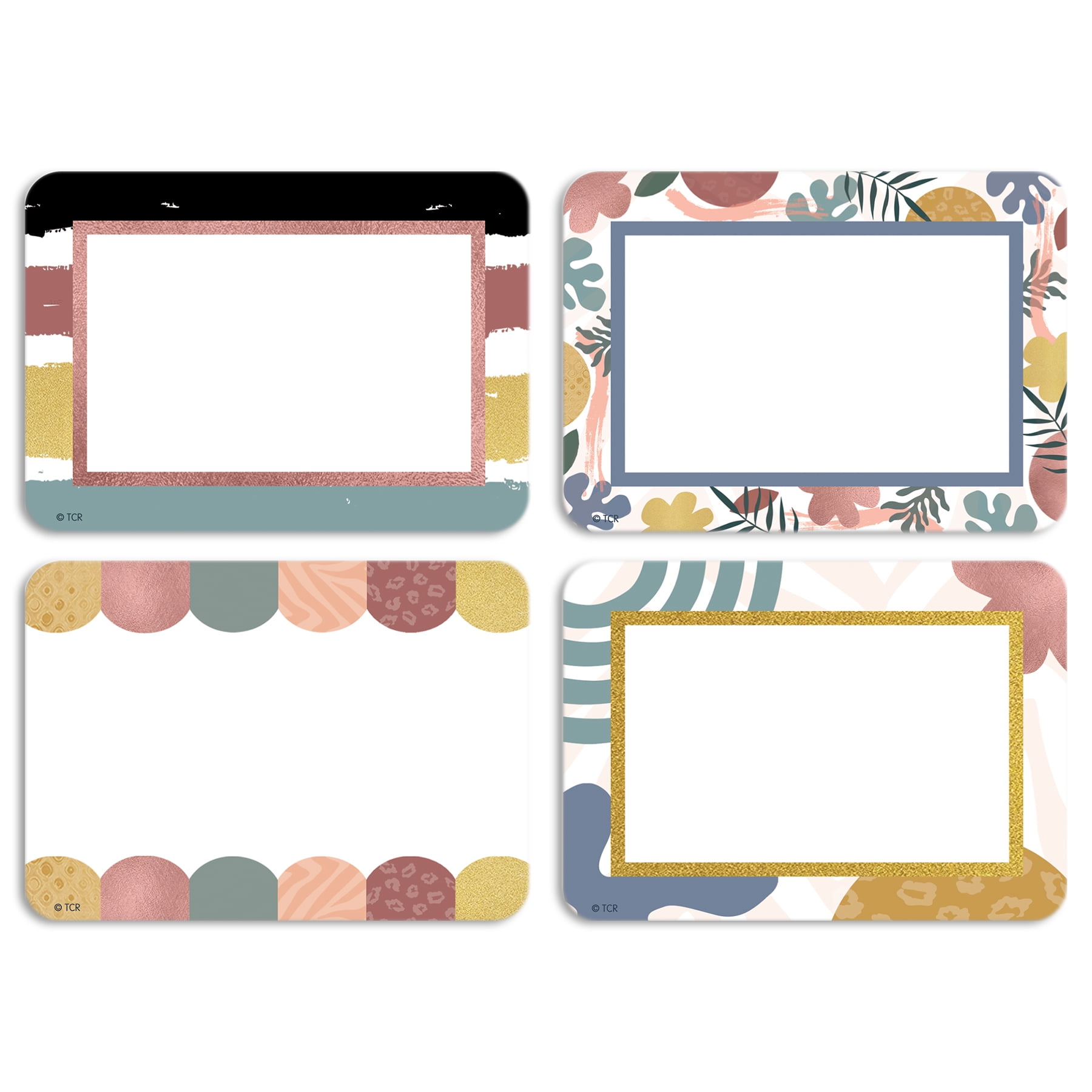 Teacher Created Resources Wonderfully Wild Name Tags/Labels - Multi-Pack, 36 Per Pack, 6 Packs