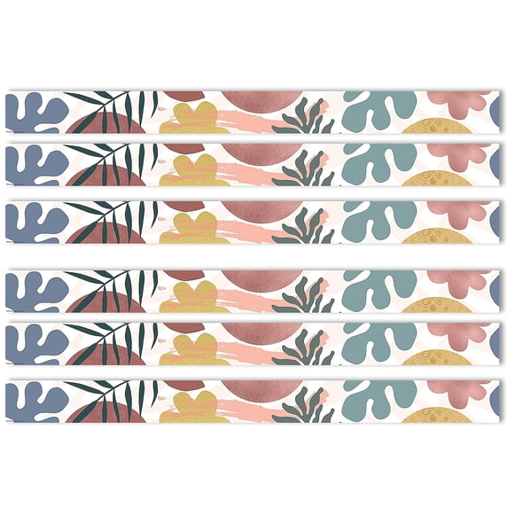 Teacher Created Resources Wonderfully Wild Straight Border Trim, 35 Feet Per Pack, 6 Packs