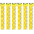 thumbnail image 1 of Teacher Created Resources Yellow Mini Polka Dots Border Trim, 35 Feet Per Pack, 6 Packs, 1 of 3