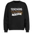 thumbnail image 1 of Teacher Day Teachers Can Change The World Design Unisex Crew Neck Sweatshirt Men's Spring & Fall Long-Sleeve T-Shirt Loose Fit,Sizes S-2XL, 1 of 5
